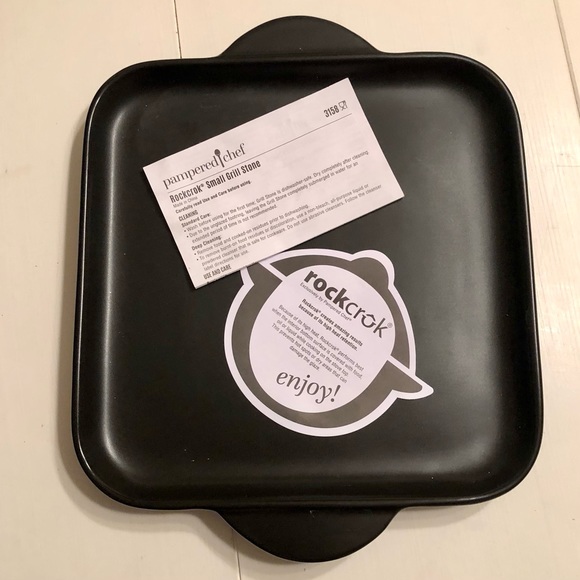 Pampered Chef Kitchen Pampered Chef Grill Stone New Poshmark